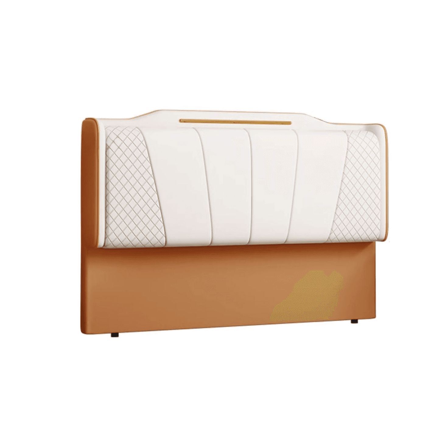 Casual Camelback Wood Panel With Legs & Sponge Cushion for Queen(60"W x 80"L)/Full(54"W x 75"L)/Twin(38"W x 75"L) Bed, Standard（36-55“） - image 9