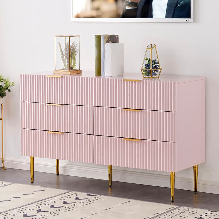 Stylish Wood Nightstand With Drawer Organization, 4 Drawers /5 Drawers - image 7