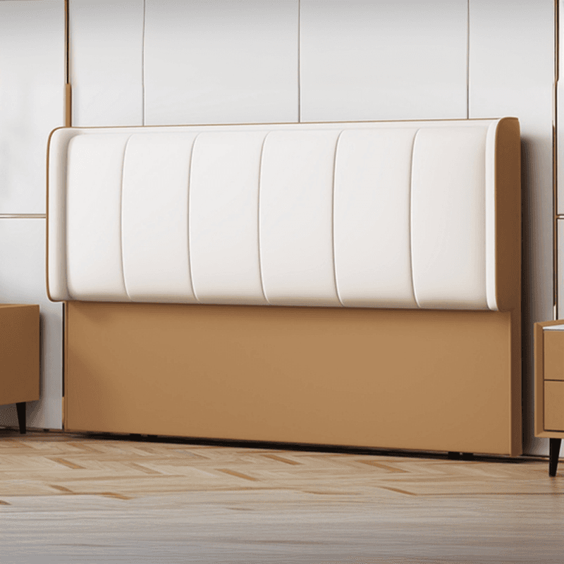 Modish Style Panel Headboard with No Distressing in Pine Wood, Rectangle Shape for Full/Queen Bed, Featuring Sponge Upholstery Fill and Standard Height - image 5