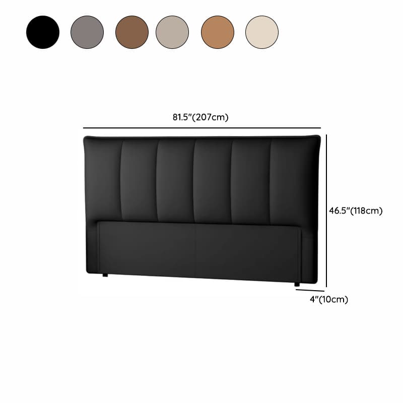 Standard（36-55“） Full(54"W x 75"L) Rectangle Free-standing Standard Upholstered Headboard Panel With Legs with Sponge Cushion in a Simple Style - image 14