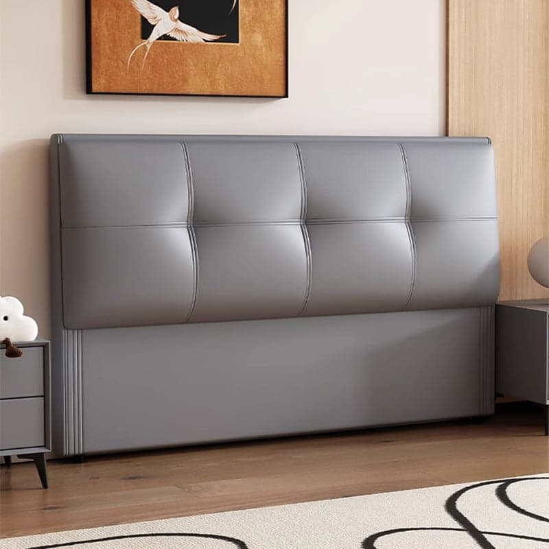 Trendy Panel Headboard with No Distressing, Piled Tufted Rectangle Design for King/Queen/Full Bed, Featuring Sponge Upholstery and Standard Height - image 5