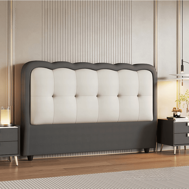 Modish Queen(60"W x 80"L)/Full(54"W x 75"L) No Distressing Button-tufted Rectangle Standard（36-55“） Panel with Sponge Cushion - image 4
