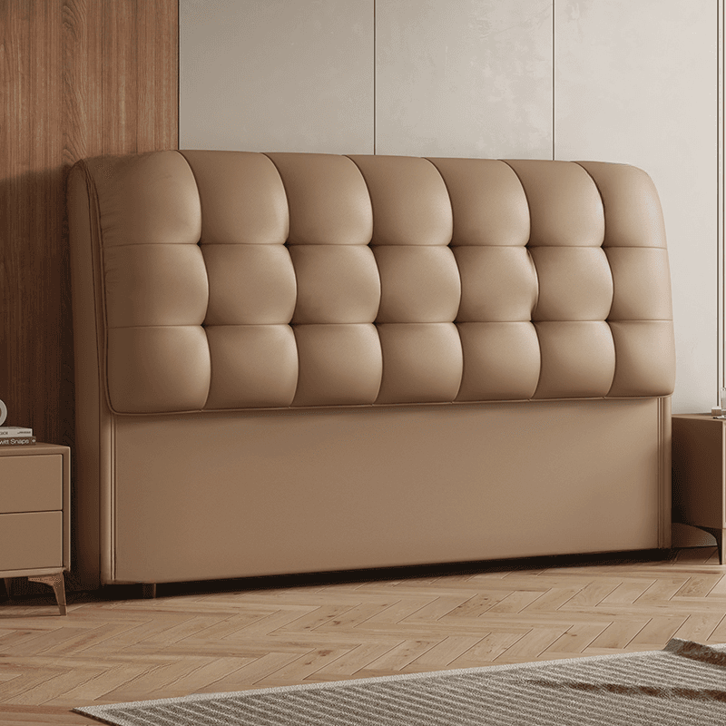 Simplistic Style Panel Headboard with No Distressing, Piled Tufted Rectangular Design for Queen/Full/Twin XL Bed, Featuring Sponge Upholstery and Standard Height - image 7