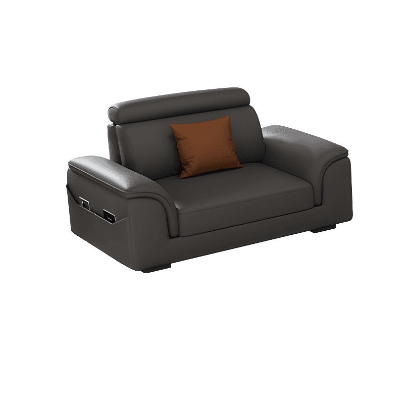 L-Shape/Straight Left/Horizontal Sofa Recliner/Sofa Couch with Pine Wood Frame - image 11