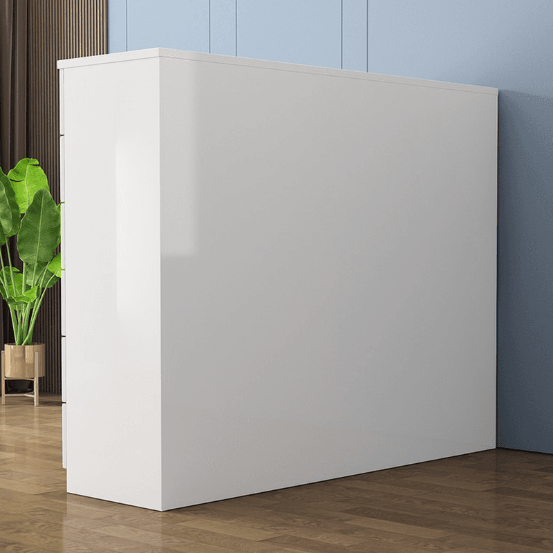 Simple Vertical/Horizontal Chalk Bachelor Chest in Wood with 3 Drawers/5 Drawers/6 Drawers - image 3