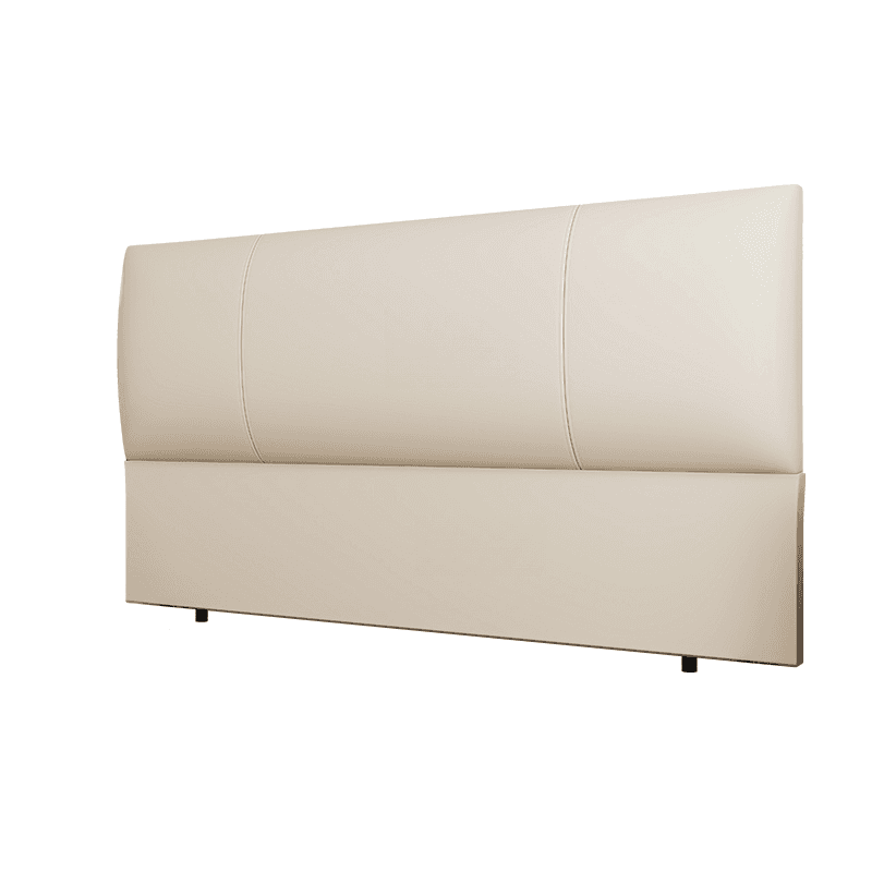 Modish Style Panel Headboard in Pine Wood with No Distressing, Rectangle Shape for King/Queen/Full Bed, Featuring Sponge Upholstery Fill and Standard Height