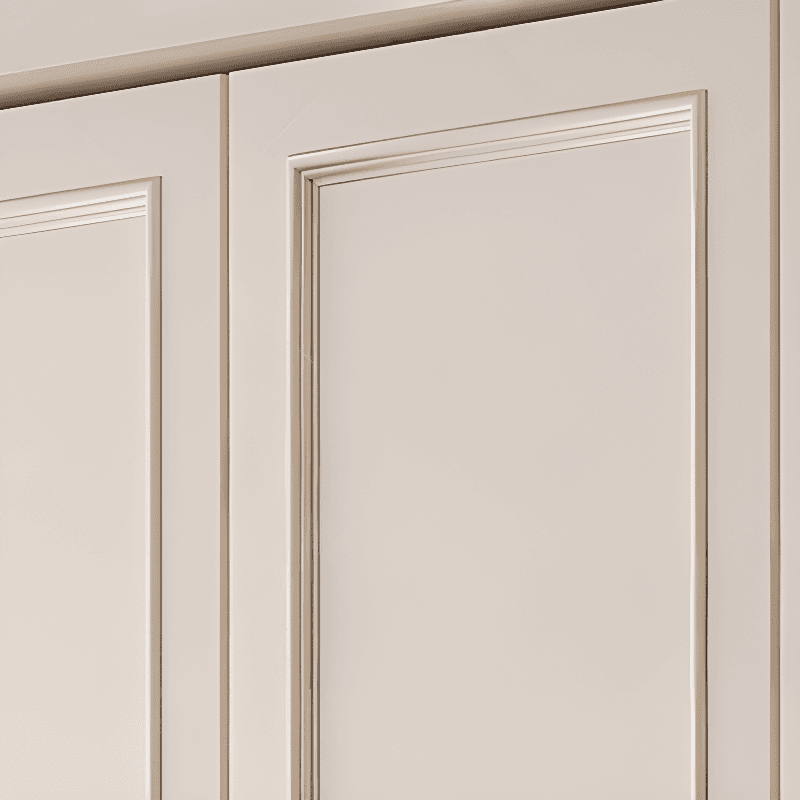 White Casual Wood Independent Armoire Cabinet with Compartments, Soft Close Door, and Interior Shelves - image 5
