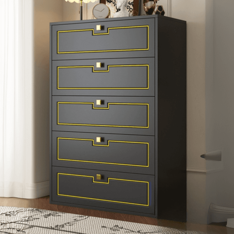 Casual Metal Bachelor Chest/Console Dresser/Semainier with 6/5/4 Drawers in Horizontal/Vertical Orientation - image 13