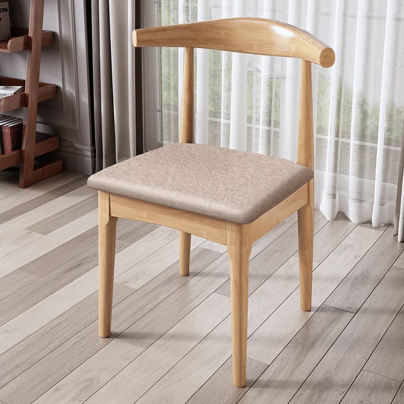 Drawing Room Side Chair with Outlined Frame and Firm Stability - image 3