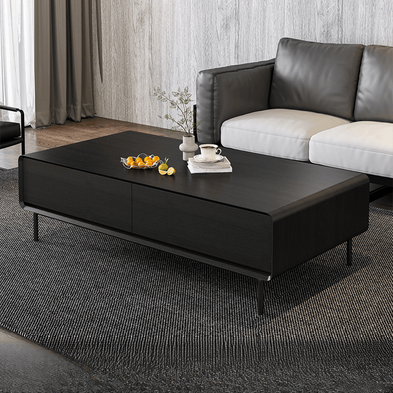 Parallelogram Plywood Board Game Coffee Table for Indoor Use