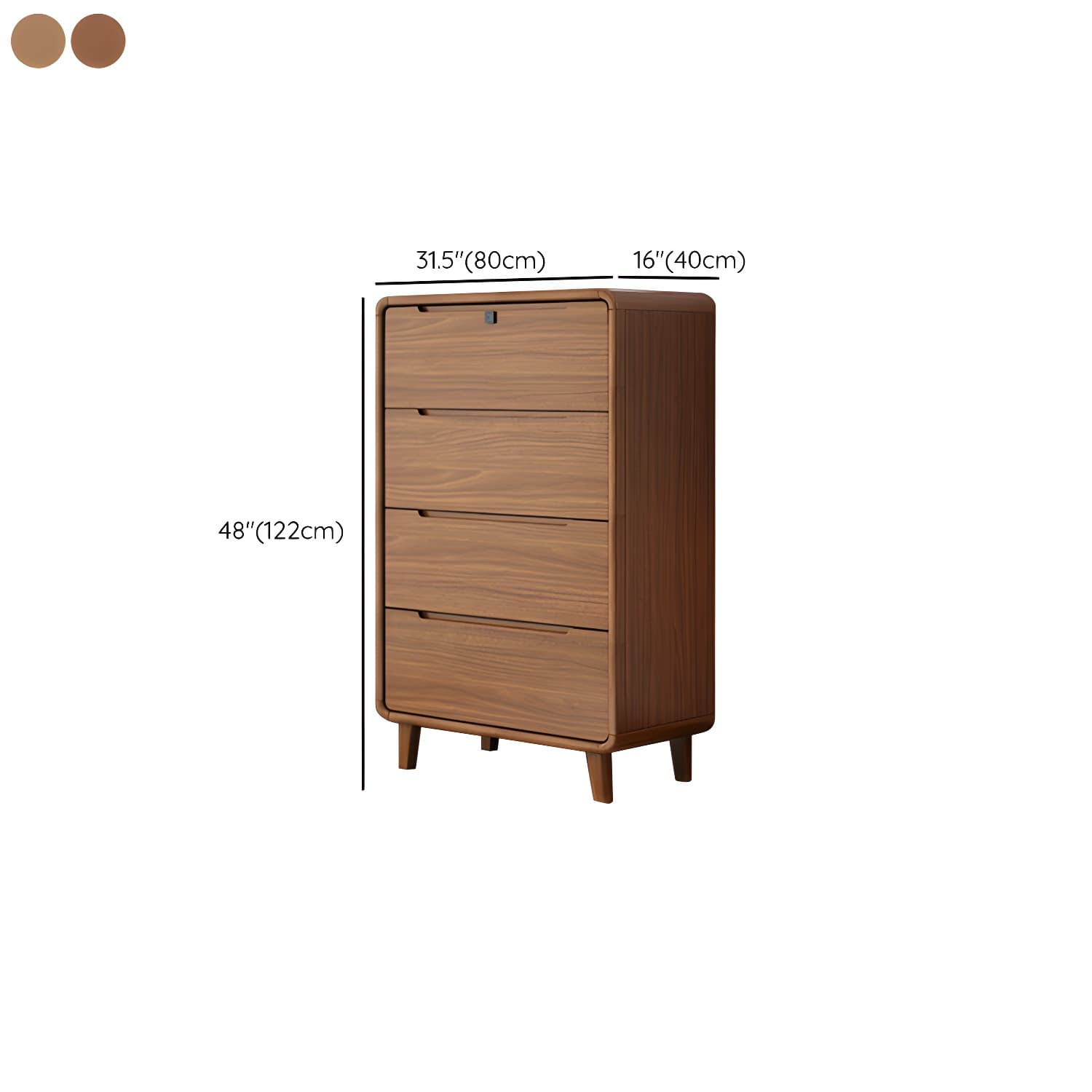 Traditional Wood Dressers with Drawers and Soft Close Glides - image 25