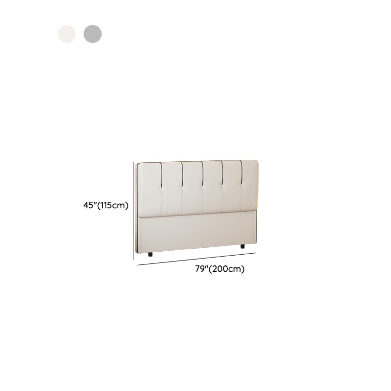 Modish No Distressing Button-tufted Panel Headboard in Rectangle Shape for King/Queen/Full Bed with Sponge Upholstery Fill and Standard Height - image 12