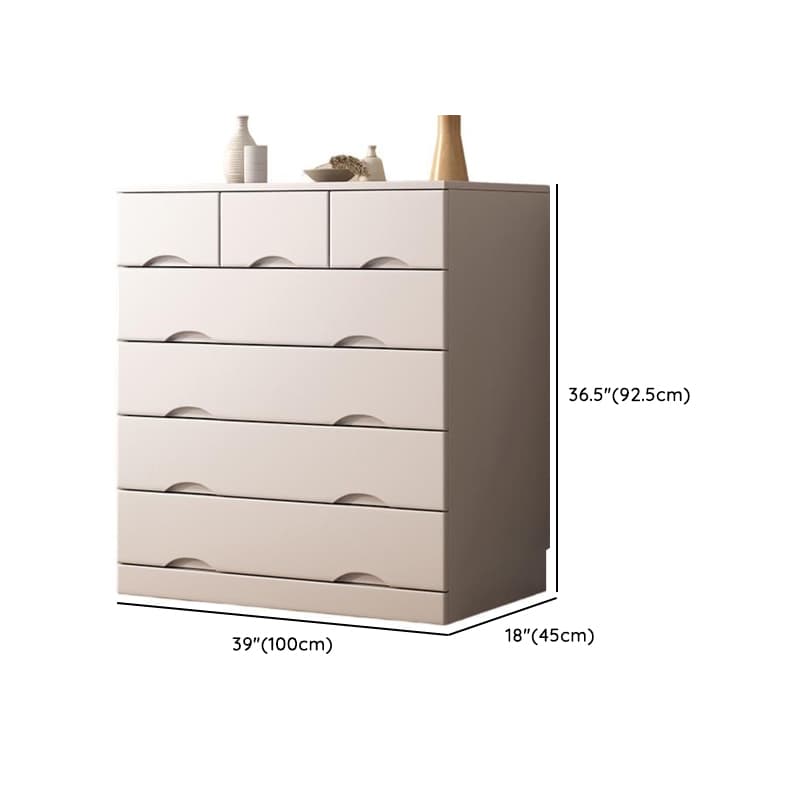 Light Gray Simple Cube Console Dresser for Parlor - image 13