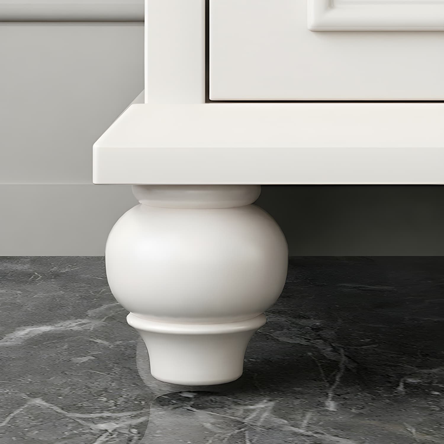 Solid Wood and Soft-Close Drawers Modern Chest with Wood Top - image 6