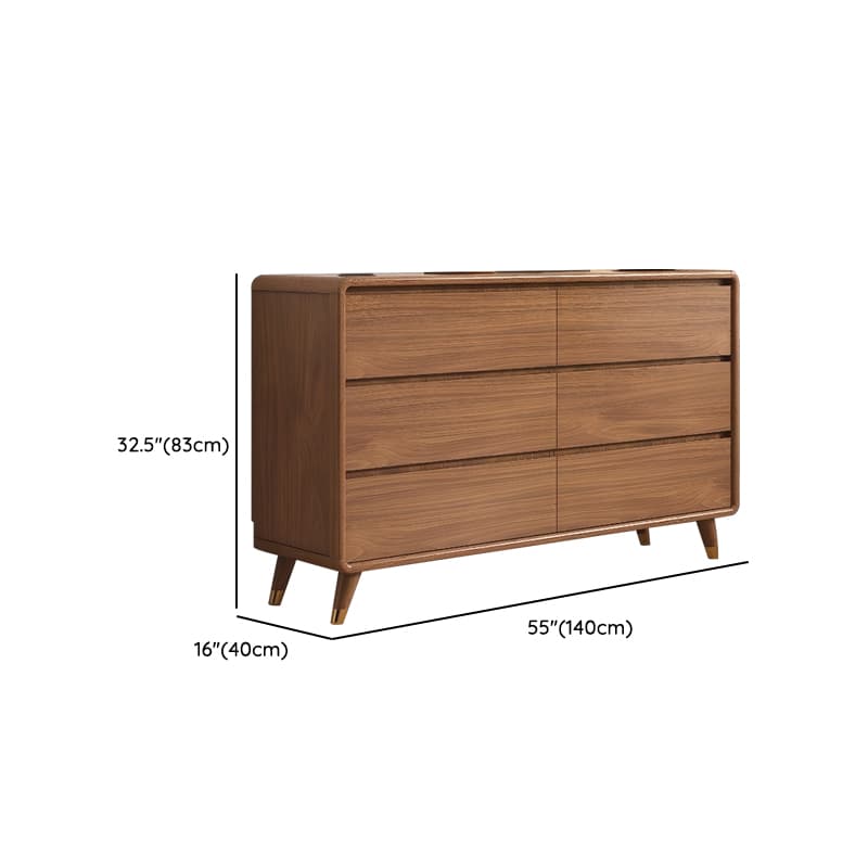 Antique Square Auburn Wood Semainier/Double Dresser Vertical/Horizontal with 6 Drawers/5 Drawers/3 Drawers - image 20