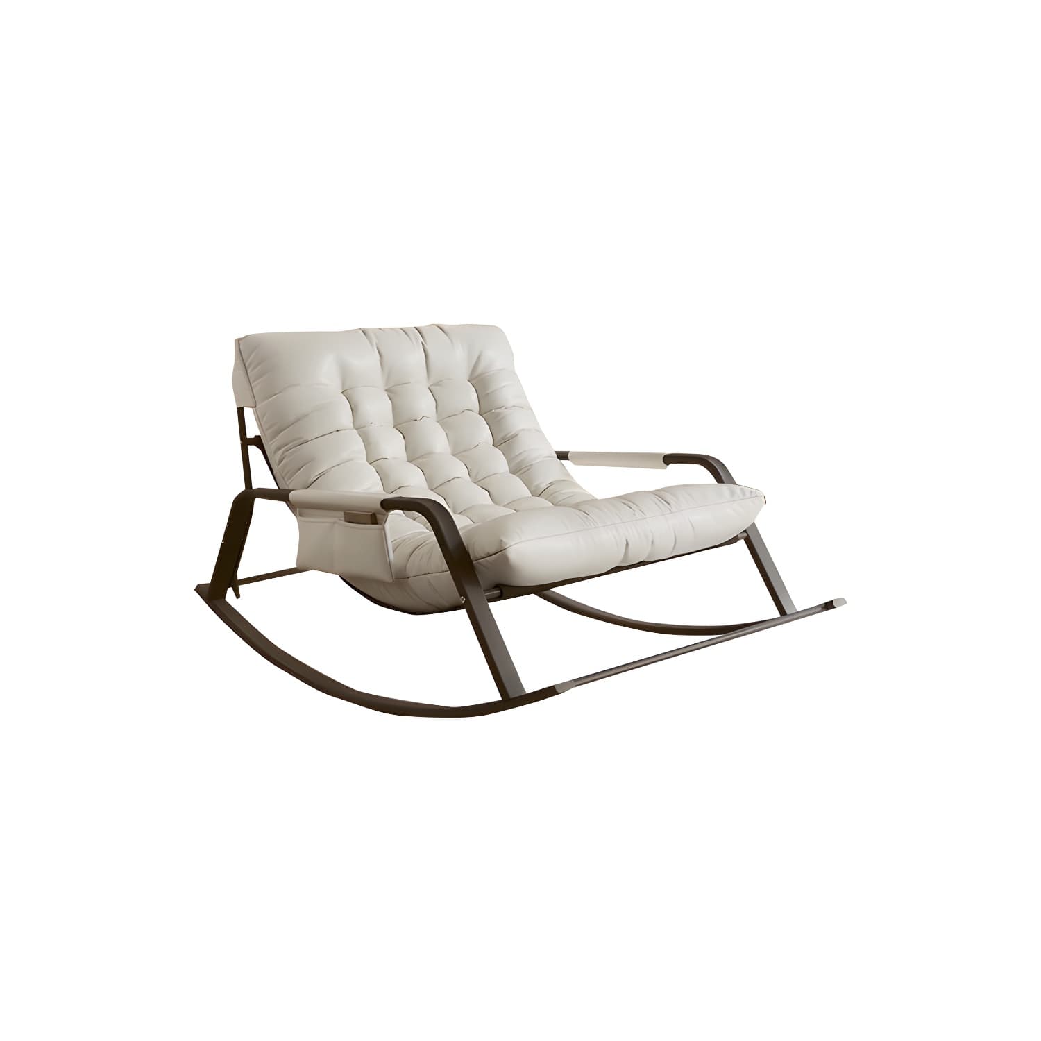 Stylish Tufted Upholstered Rocking Chair - Modern Design for a Comfy Home - image 16