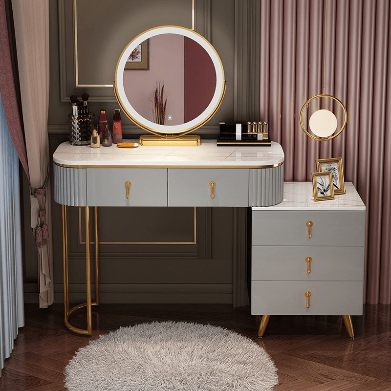 Scalable Vanity Set with Illumination Light and Push-Pull Functionality for Sleeping Quarters, Featuring Adjustable Touch and Brightness - image 23