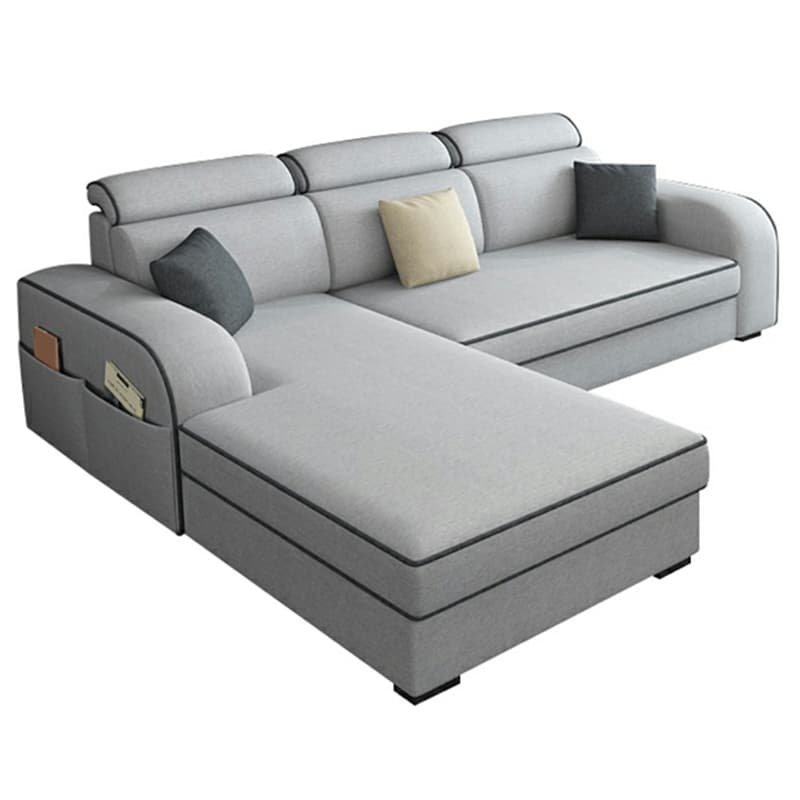 Square Arm Sectional Sofas with Adjustable Pillows and Storage - image 19