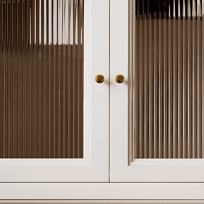 Chalk Modish Self-supporting Cabinet Armoire with Soft Close Drawer, Soft Close Door, and Hinged Hanging Rod - image 8