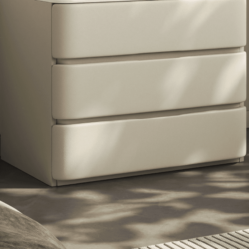 Art Deco Nightstand With Drawer Organization with 3 Drawers - image 13