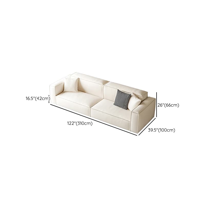 Luxurious Nappa Upholstered Sectional Sofa in Soft Nappa Leather - image 16