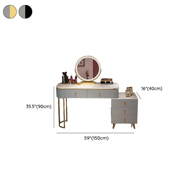 Scalable Vanity Set with Illumination Light and Push-Pull Functionality for Sleeping Quarters, Featuring Adjustable Touch and Brightness - image 28