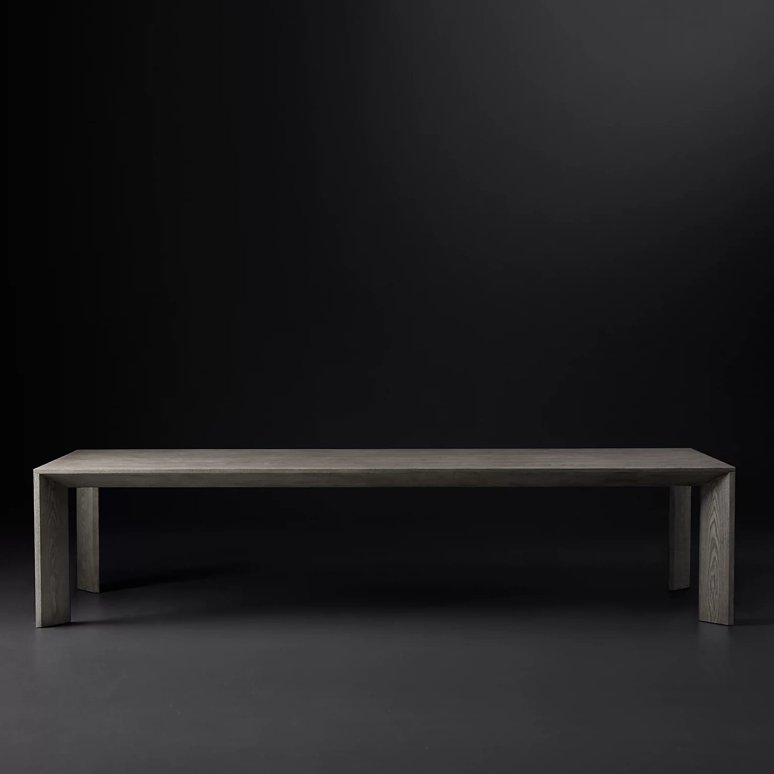 Industrial Pine Wood Dining Table Rectangle Kitchen Wooden Table with 4 Legs - image 3