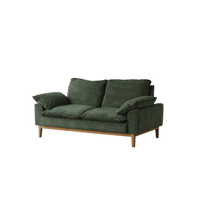 Contemporary Seats 2/1 Person Straight/L-Shaped Horizontal Left Sofa Couch /Chaise with Natural Wood Frame - image 8