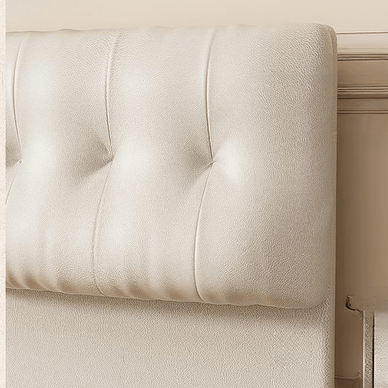 Simple No Distressing Queen(60"W x 80"L)/Full(54"W x 75"L)/Twin XL(38"W x 80"L) Standard（36-55“） Rectangular Decorative-stitched Panel Headboard with Cotton Filling - image 8