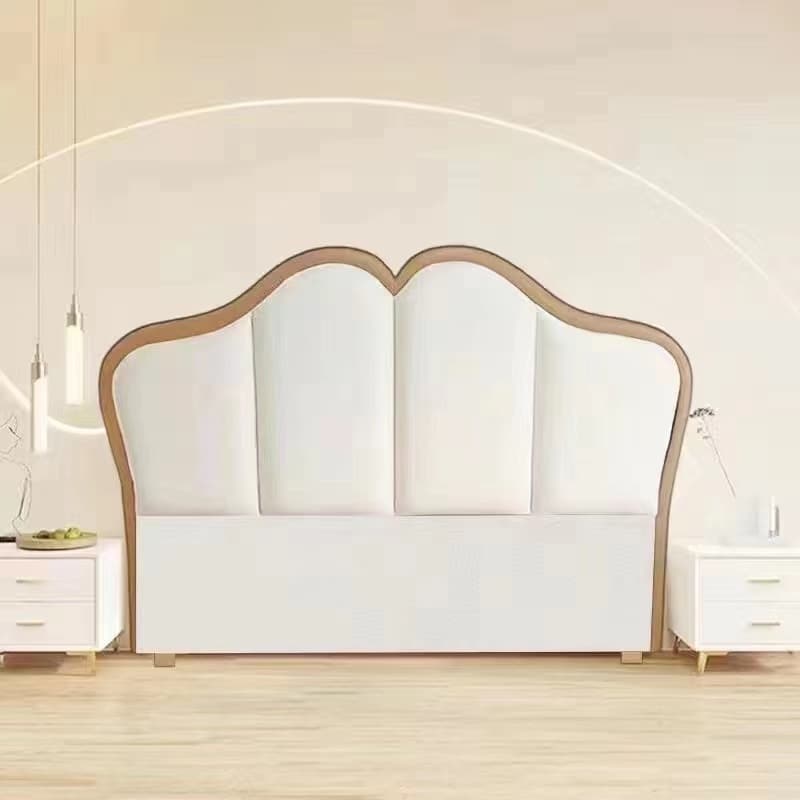Contemporary Free-standing Standard Full(54"W x 75"L)/Twin(38"W x 75"L) Portman Panel No Distressing With Legs in Wood - image 8
