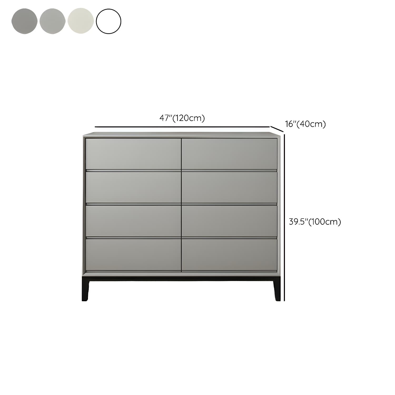 Pine Wood Modern Dresser with Soft Close Drawers - Compact and Stylish Bedroom Storage Solution - image 14