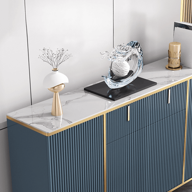 Ground Independent Sideboard for Parlor with Appliance Storage and Worktop in a Modern Style - image 8