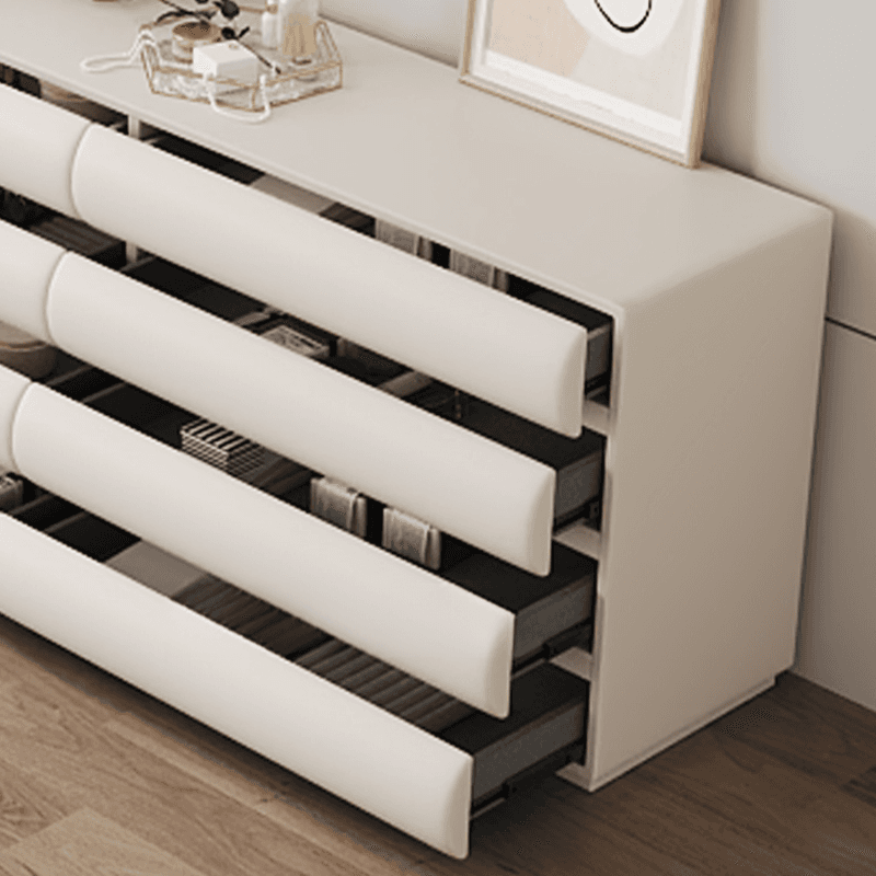 Modish Large Vanity Set with Ink Chair, 10 Drawers, Timber Frame, Mirror Lights - image 10