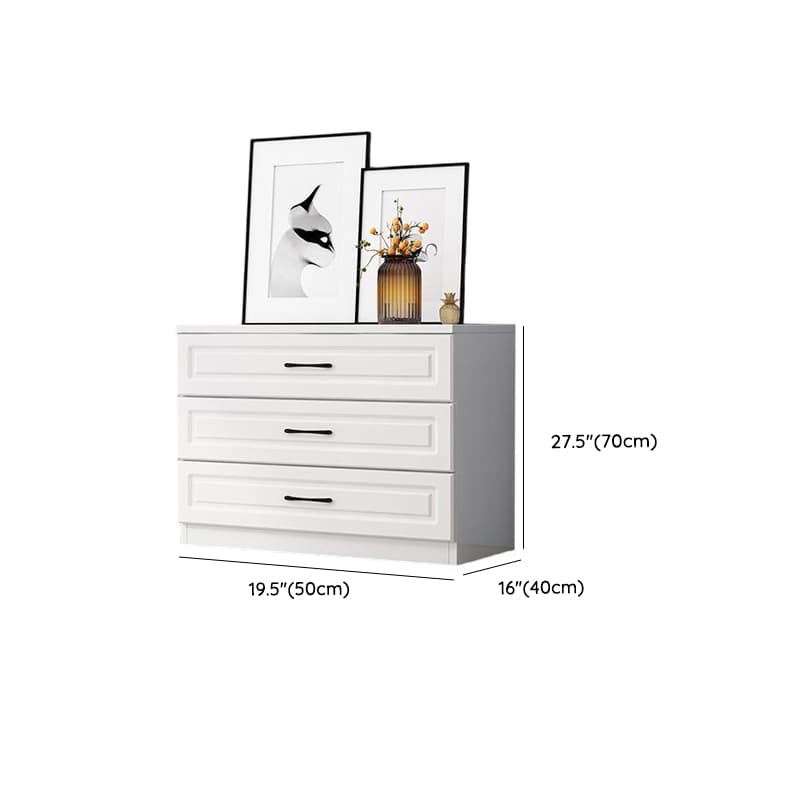 Simple Vertical/Horizontal Chalk Bachelor Chest in Wood with 3 Drawers/5 Drawers/6 Drawers - image 25