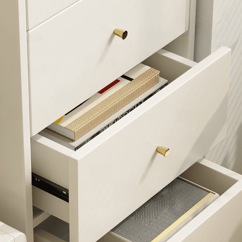Casual Style Combo Dresser with Shelves for Sleeping Quarters - image 8