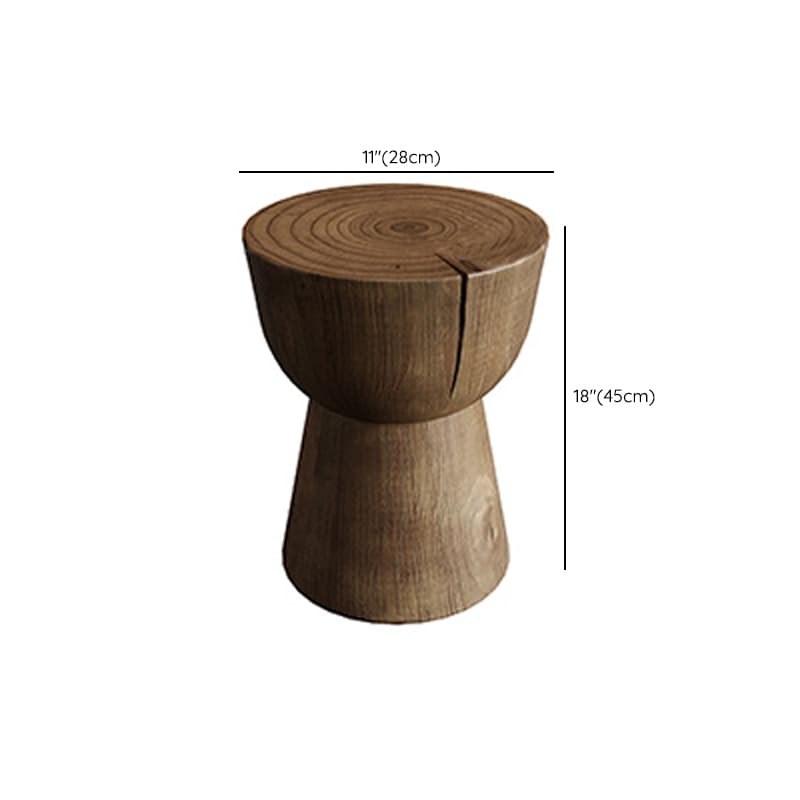 Amber Wood Pine Wood 3-Legged Dining Table Set - image 19
