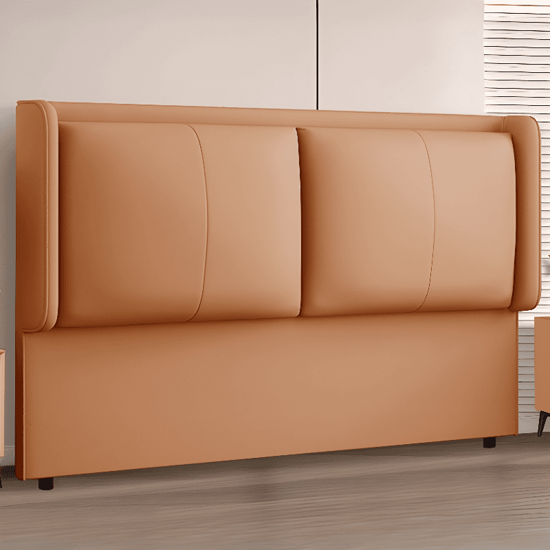 Simplistic Panel Headboard in Pine Wood with No Distressing, Rectangular Shape for King/Full/Queen Bed, Featuring Sponge Upholstery Fill and Standard Height - image 6