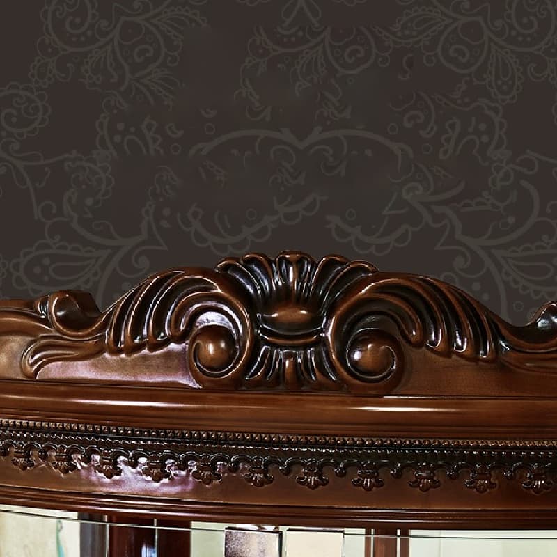 Vintage Detached Accent Cabinet with LED Lighting - image 3