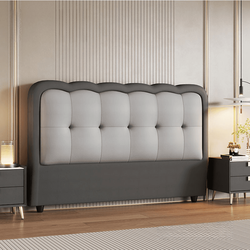 Modish Queen(60"W x 80"L)/Full(54"W x 75"L) No Distressing Button-tufted Rectangle Standard（36-55“） Panel with Sponge Cushion - image 5