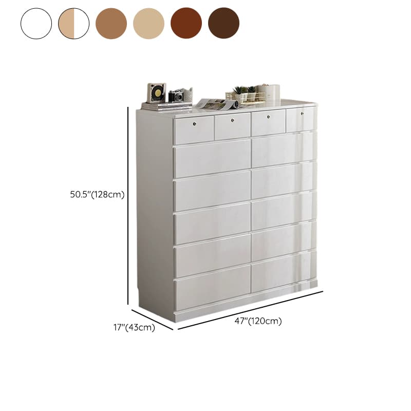 Elegant Medium Wood Scandinavian Dresser with Self-Close Drawers - image 19