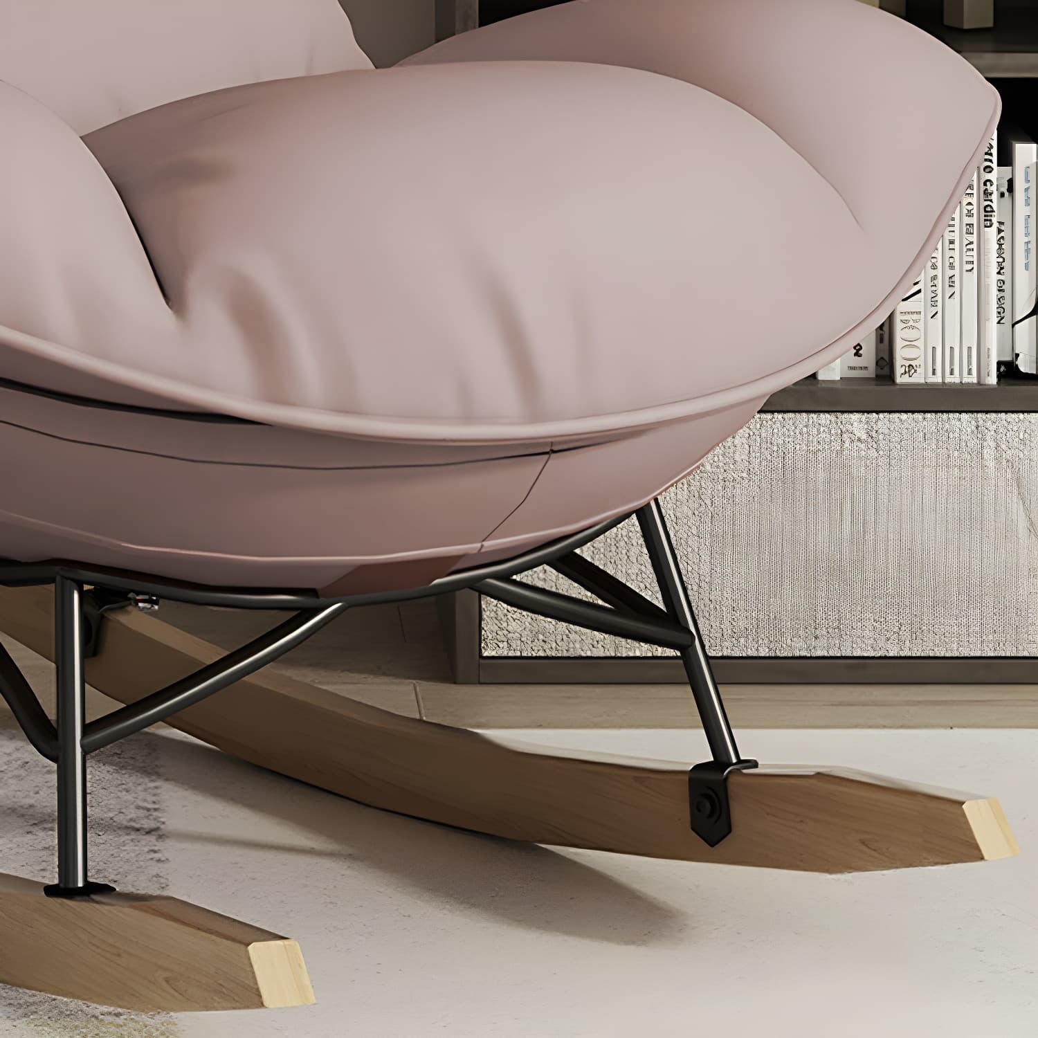 Nursery Sofa Rocking Chair Indoor Rocking Chair for Living Room and Bedroom - image 15
