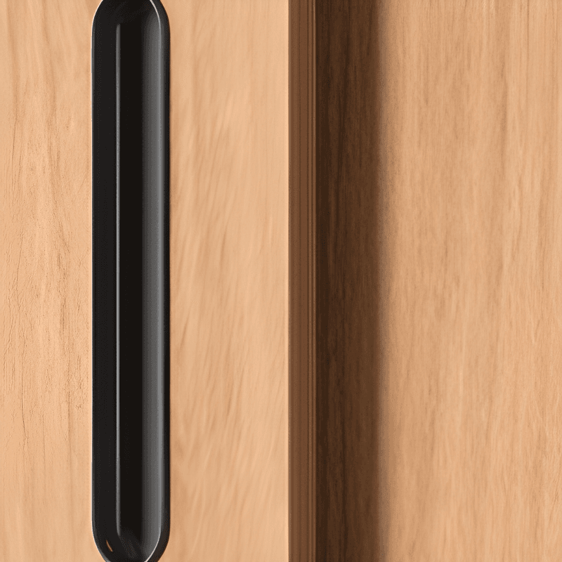 Unfinished Color Independent Wardrobe Armoire in Solid Oak - image 3