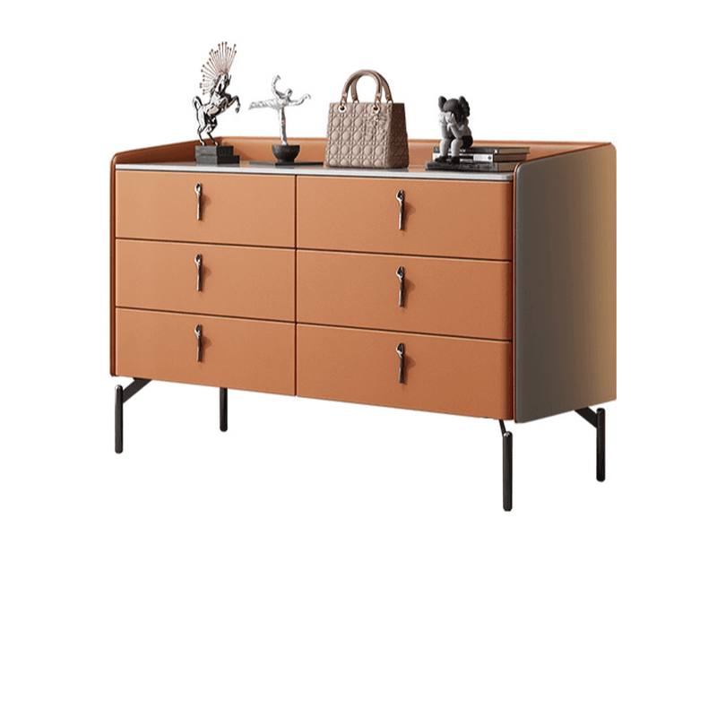 Modern Simple Style Stone Double Dresser/Bachelor Chest, Horizontal/Vertical - image 9