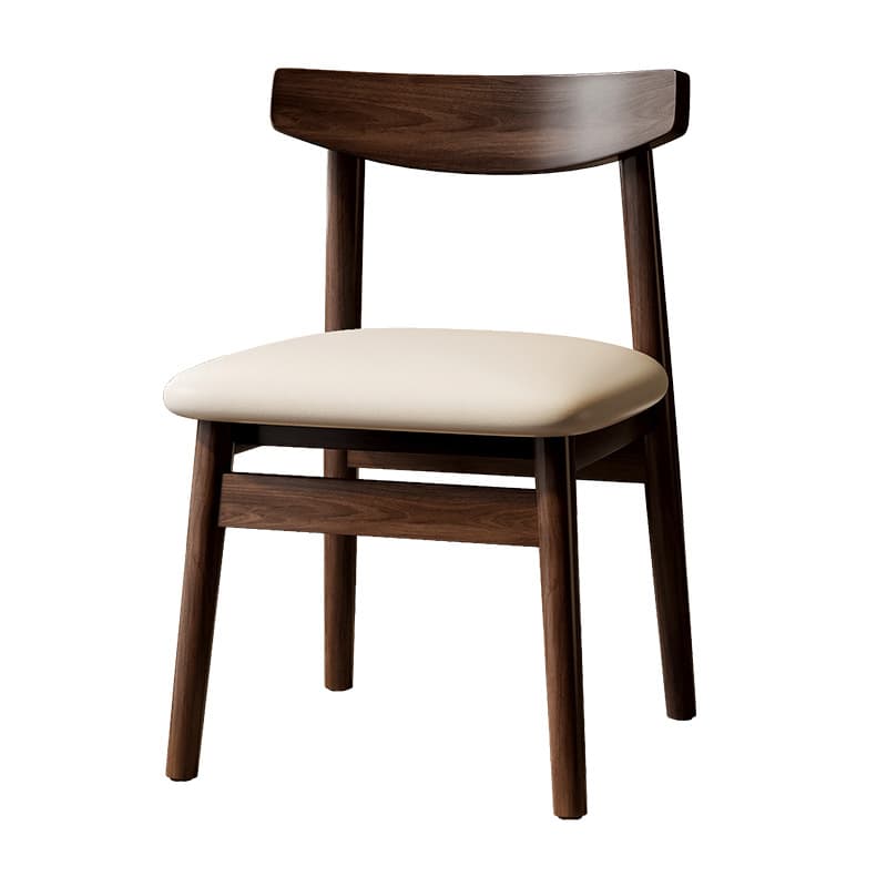 Ink/Dove Grey/Sepia Modern Simple Style Side Chair with Ventilated Back, Padded Upholstery, and Natural Wood Legs - image 12