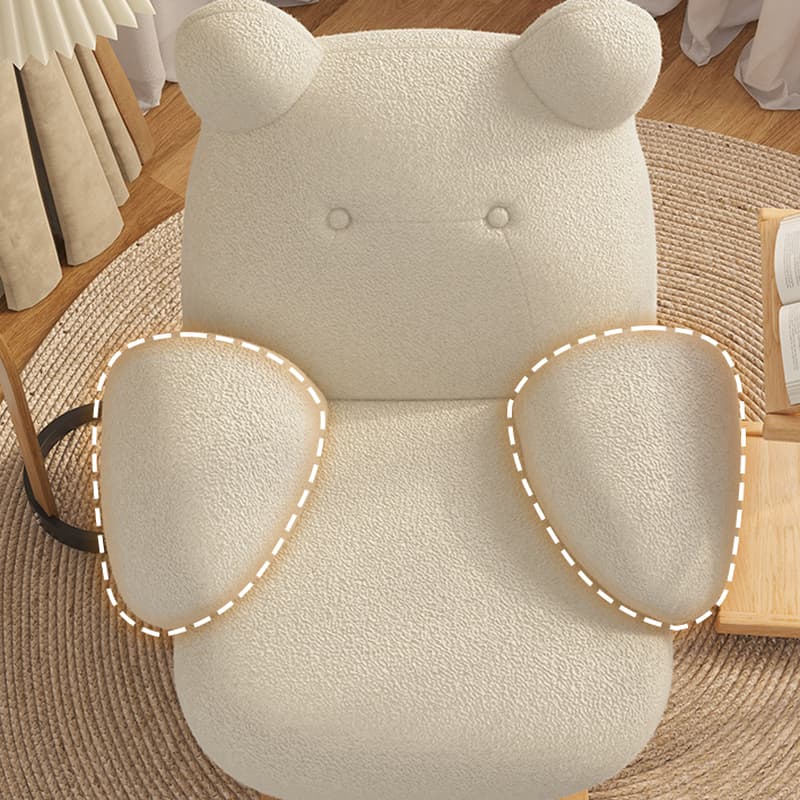 Contemporary Upholstered Rocking Chair with Cushioned Round Arm, Ottoman Included/Not Included - image 12