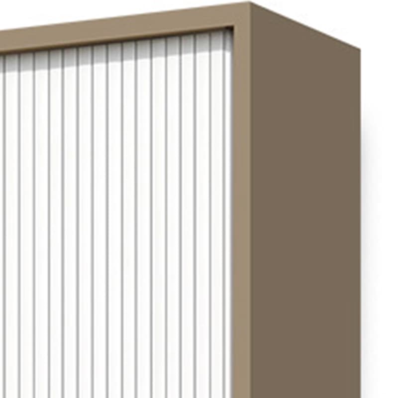 Steel Detached Rainproof Lockable Accent Cabinet with Sliding Door - image 10
