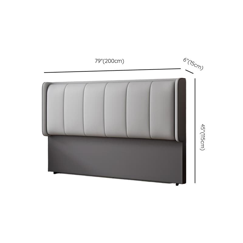 Contemporary Free-standing Standard Full(54"W x 75"L)/Twin(38"W x 75"L) Panel No Distressing With Legs in Lumber and Sponge - image 24