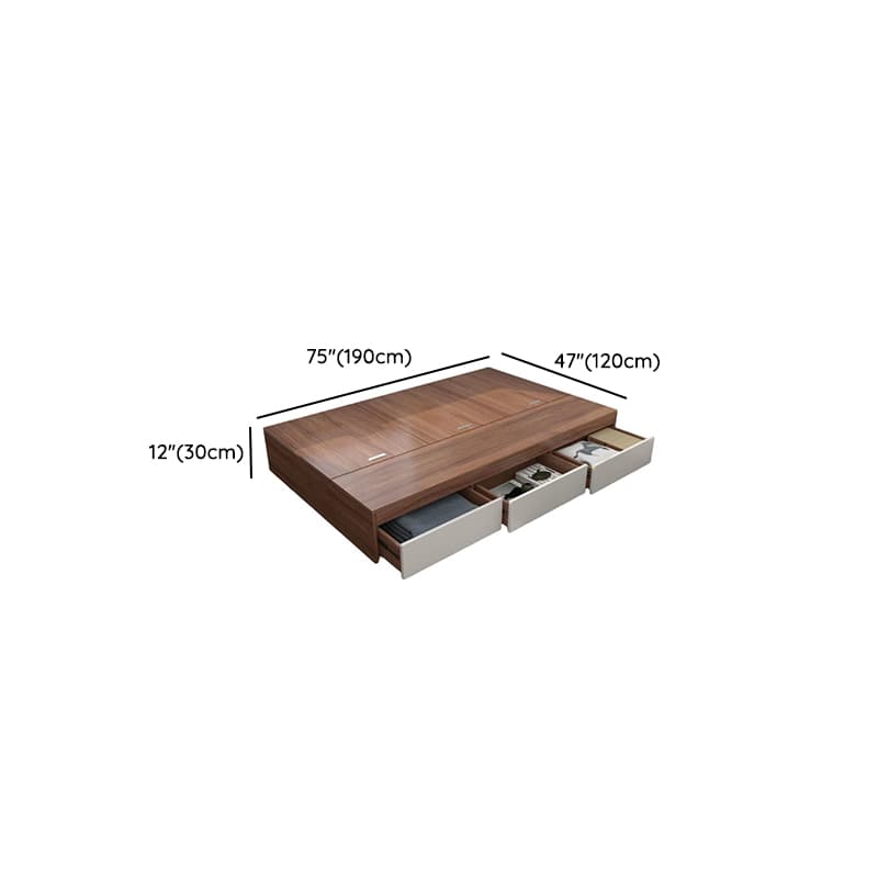 Auburn Contemporary Solid Color Storage Included Bed - image 7