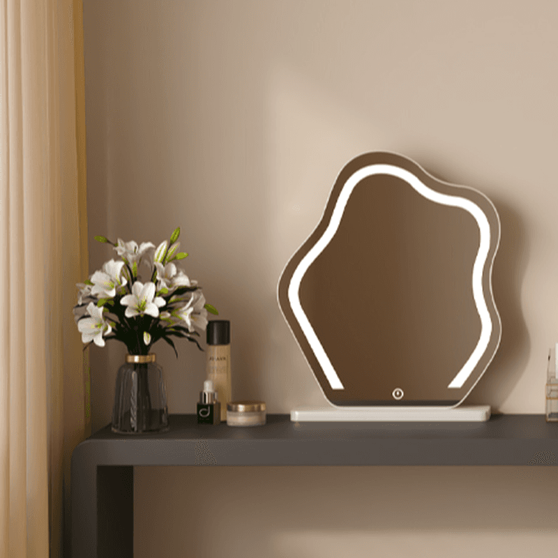 Midnight Black Scalable Makeup Vanity for Sleeping Room with Push-Pull Feature - image 6