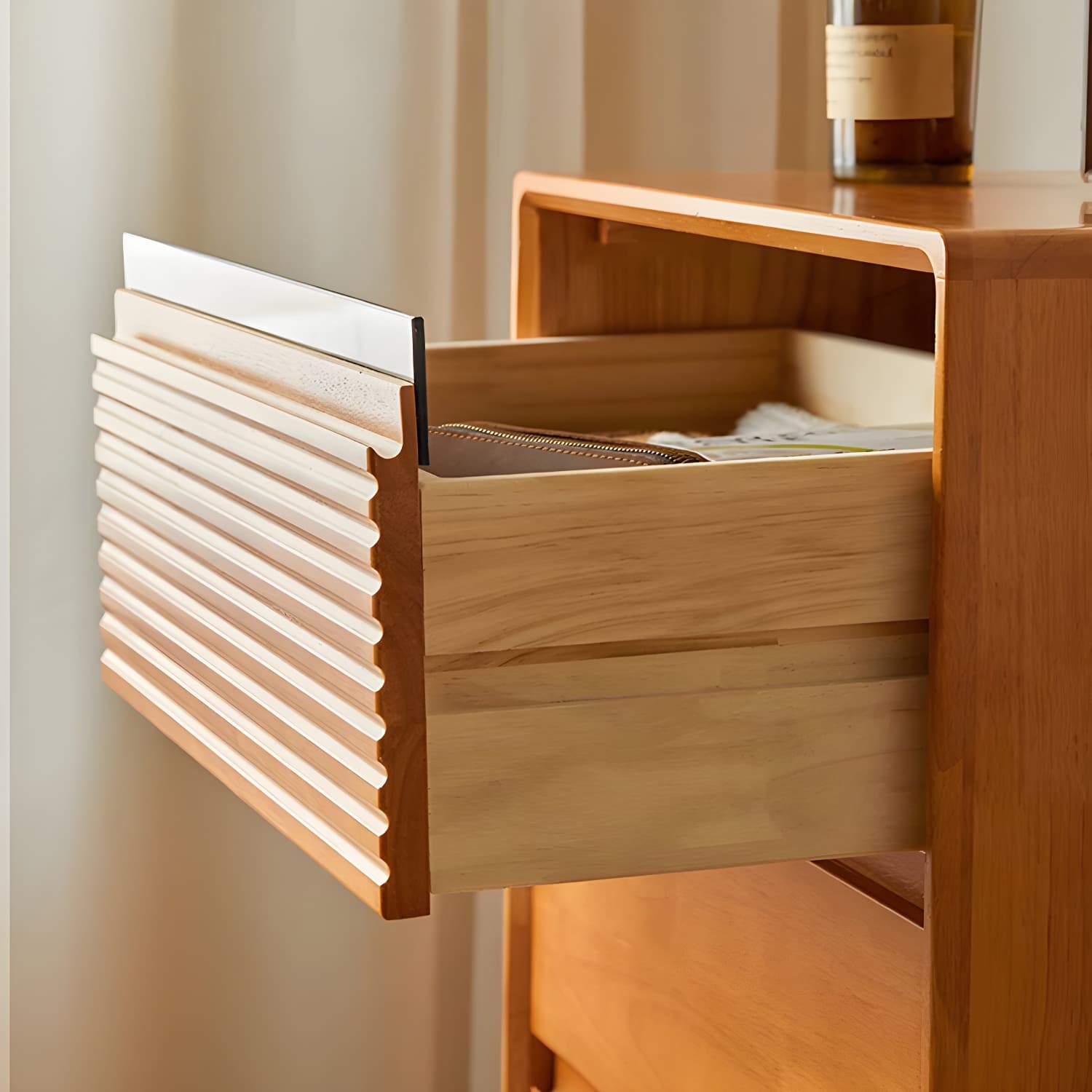 Cabinetry Concept Modern Wood Dresser with Drawers in Narrow Width - image 9